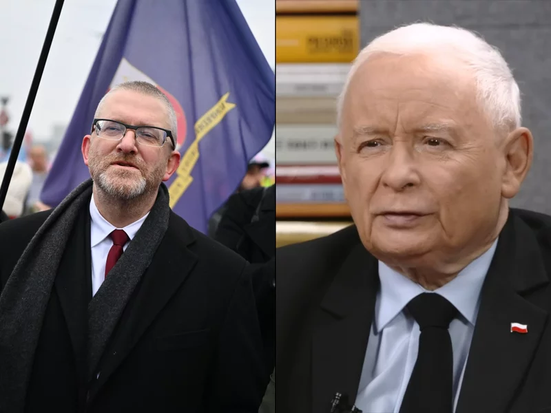 Tak Kaczyński chce osłabić Brauna. Nowy plan prezesa PiS