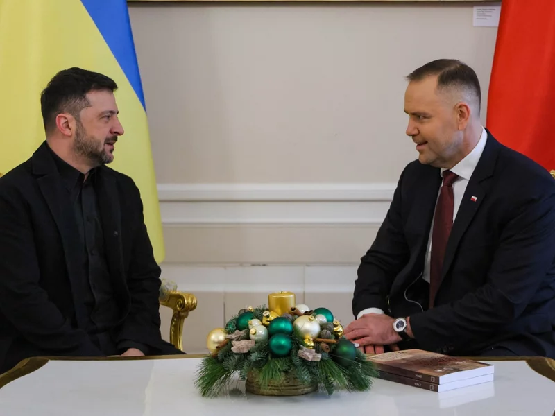 Zakończyło się spotkanie Karola Nawrockiego z Wołodymyrem Zełenskim