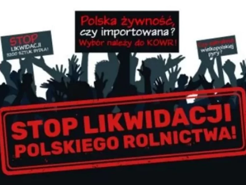 "Chcemy pracy, nie zasiłków!". Rolnicy protestują w Warszawie