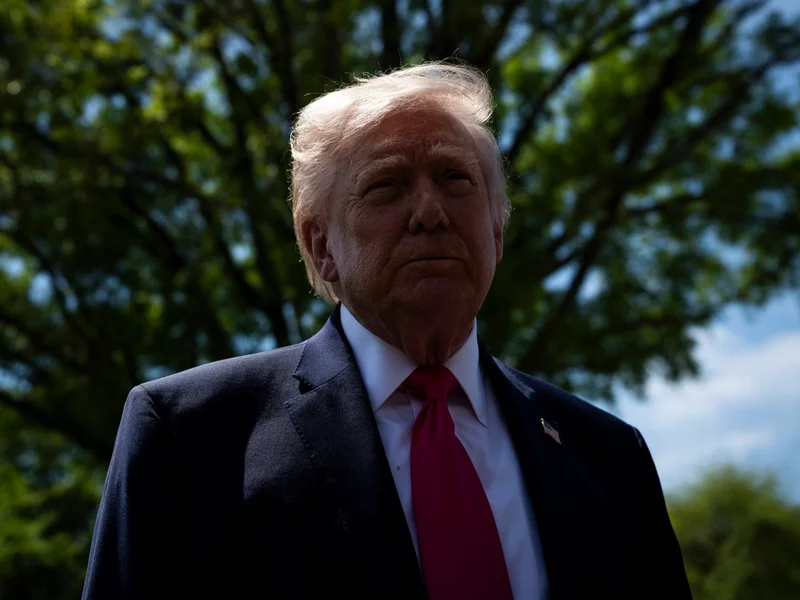 Trump jest dobrej myśli. 