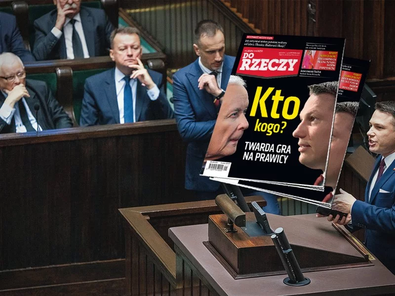 "Do Rzeczy" nr 41: Kto kogo? Twarda gra na prawicy