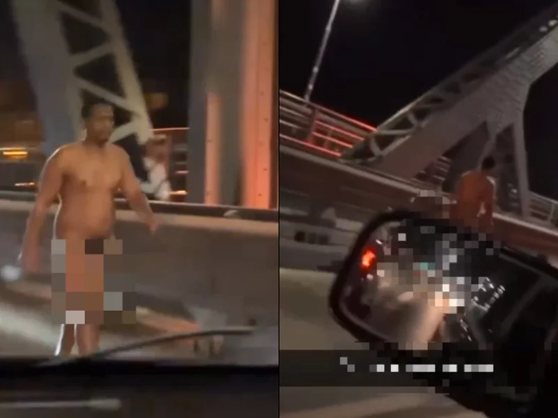 Mężczyzna z mostu w Toruniu to 