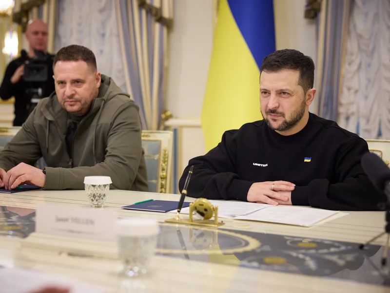 Akcja służb u prawej ręki Zełenskiego. W tle wielka afera