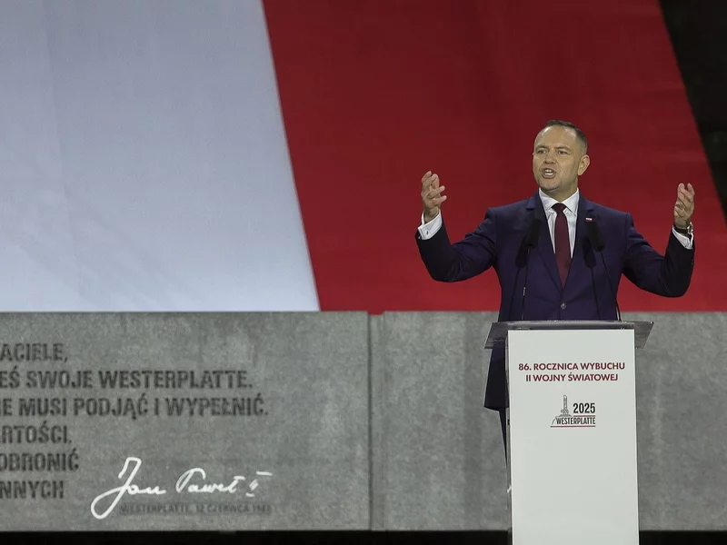 "Pilnie realizuje obietnice wyborcze". Niemcy oburzeni na Nawrockiego