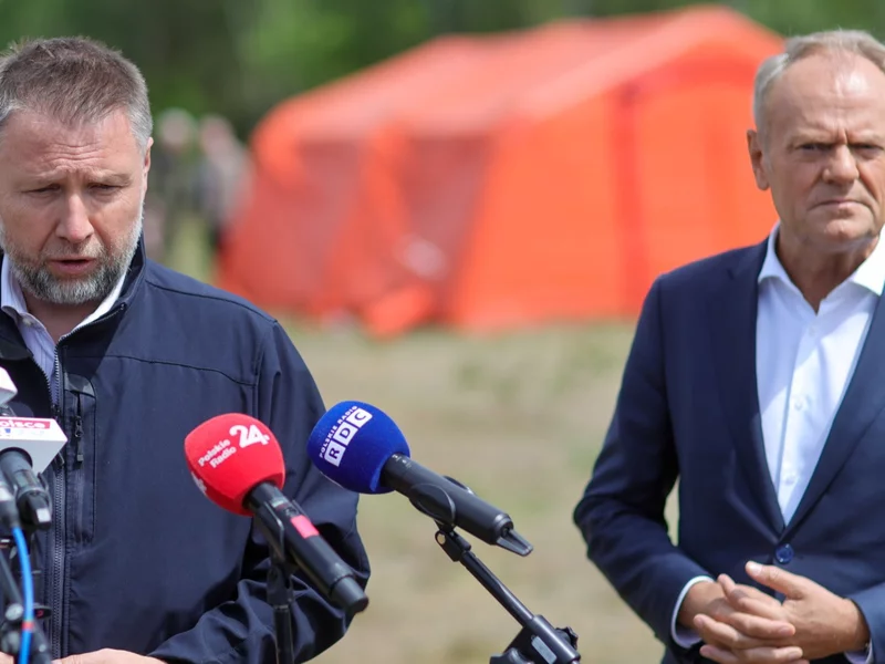 Kierwiński broni żony i atakuje PiS. "Zlikwidowali jej stanowisko"
