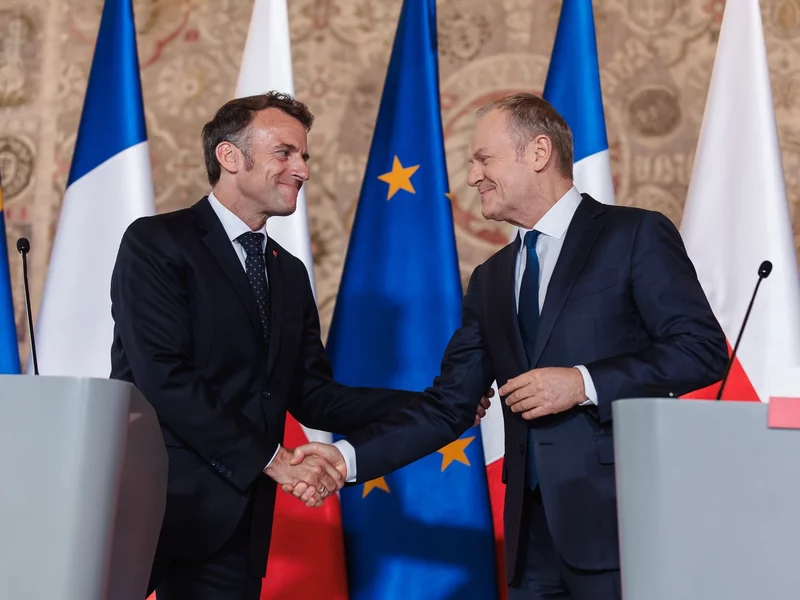 Nie było spotkania Nawrocki-Macron. 