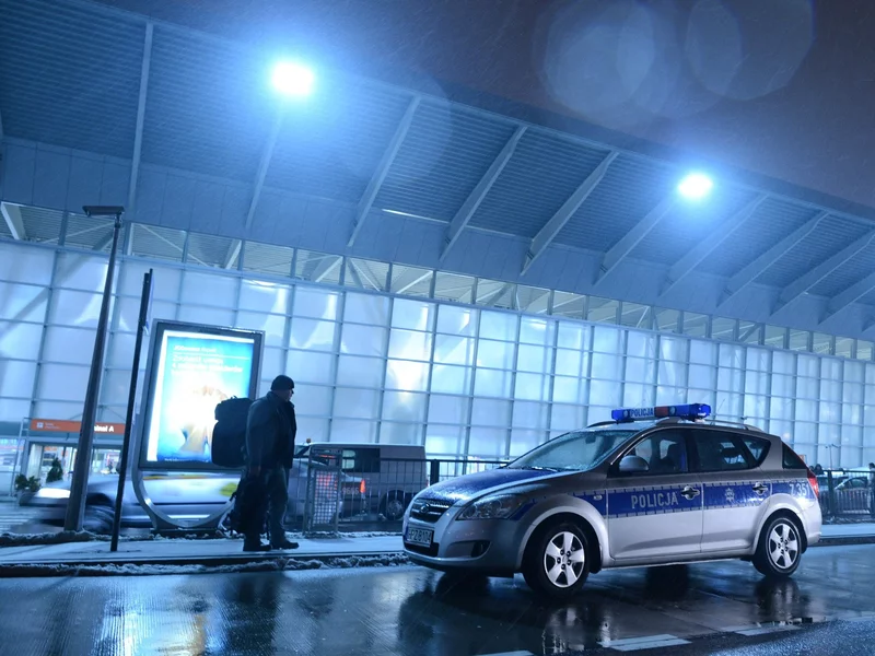 Ukrainiec zatrzymany na lotnisku Okęcie. Miał zakazany sprzęt