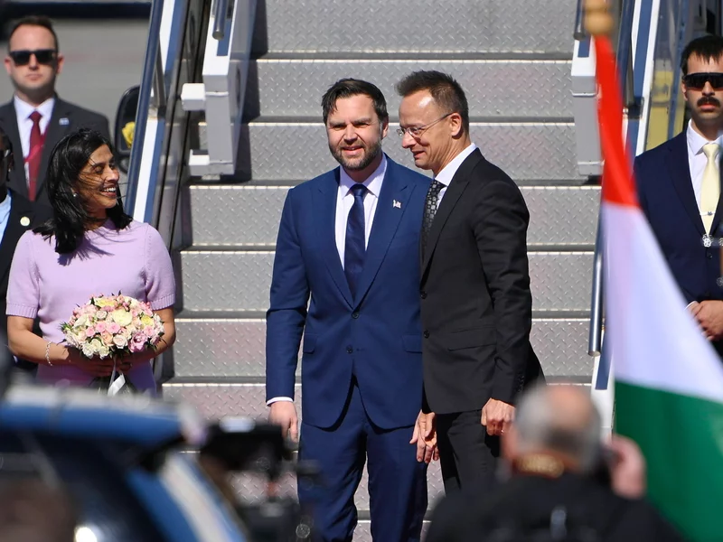 Vance na Węgrzech. Zwrócił uwagę, czemu KE zwalcza Orbana
