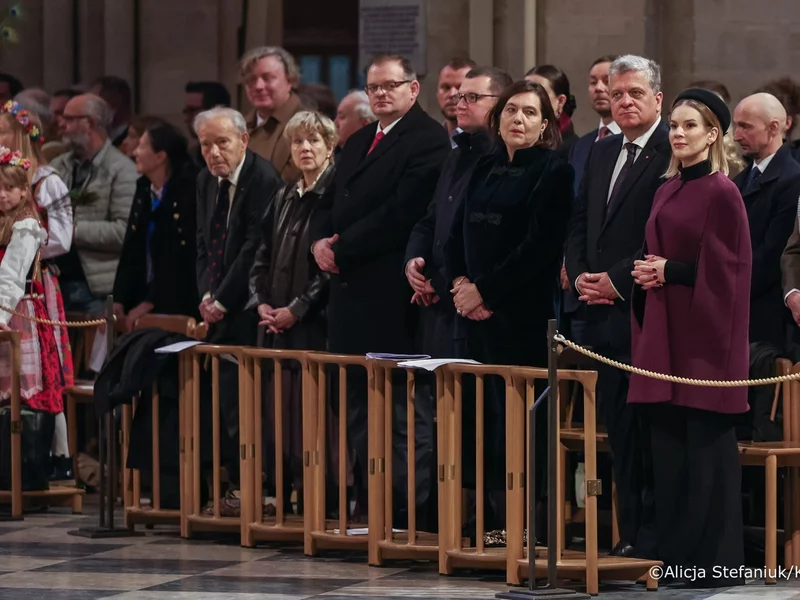 Wyjątkowa uroczystość w Paryżu. Wzięła w niej udział Marta Nawrocka