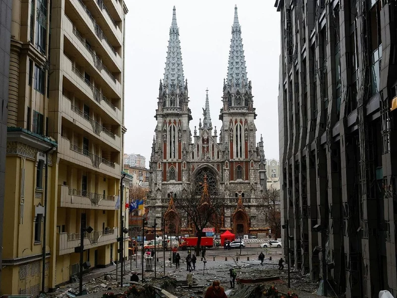 Kościół w Kijowie przekazany katolikom. "Efekt rozmów Nawrockiego"