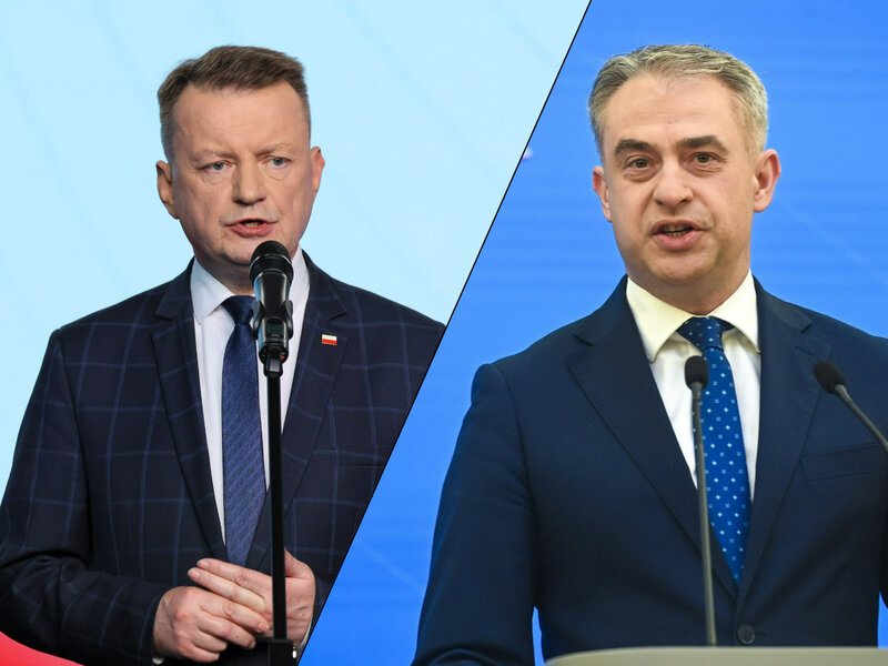 "Coś poniżej poziomu". Błaszczak odpowiada na żenujące słowa Gawkowskiego