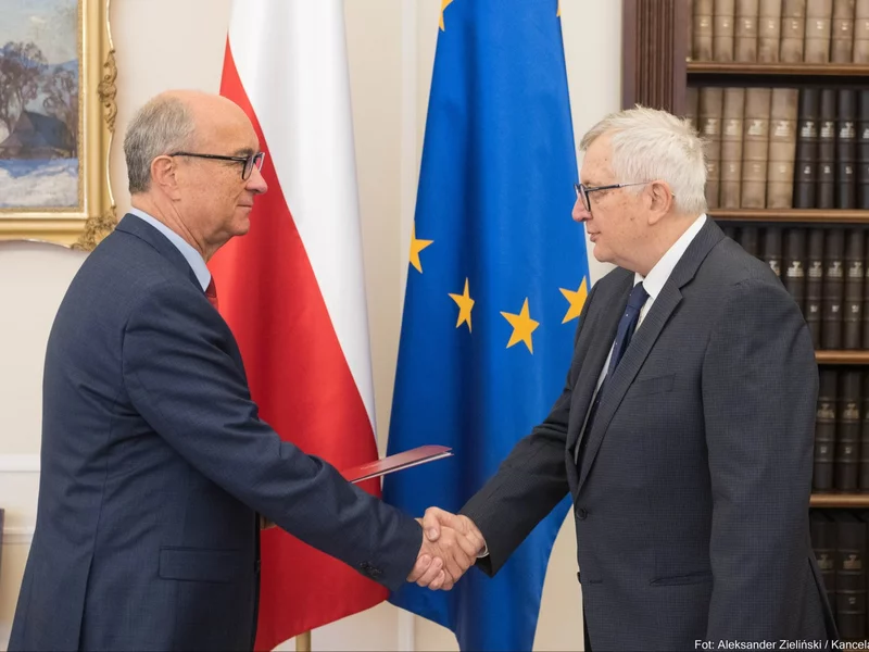 Nowy szef Kancelarii Sejmu. "Coś takiego planujemy, oczywiście bez użycia amunicji ostrej"