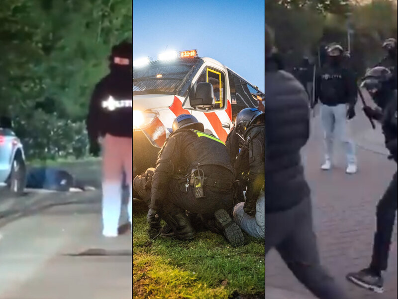 Środek Europy. Policja biła protestujących przeciwko masowej migracji