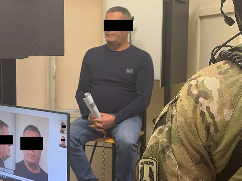 Groźny turecki gangster zatrzymany w Warszawie. Miał przy sobie broń