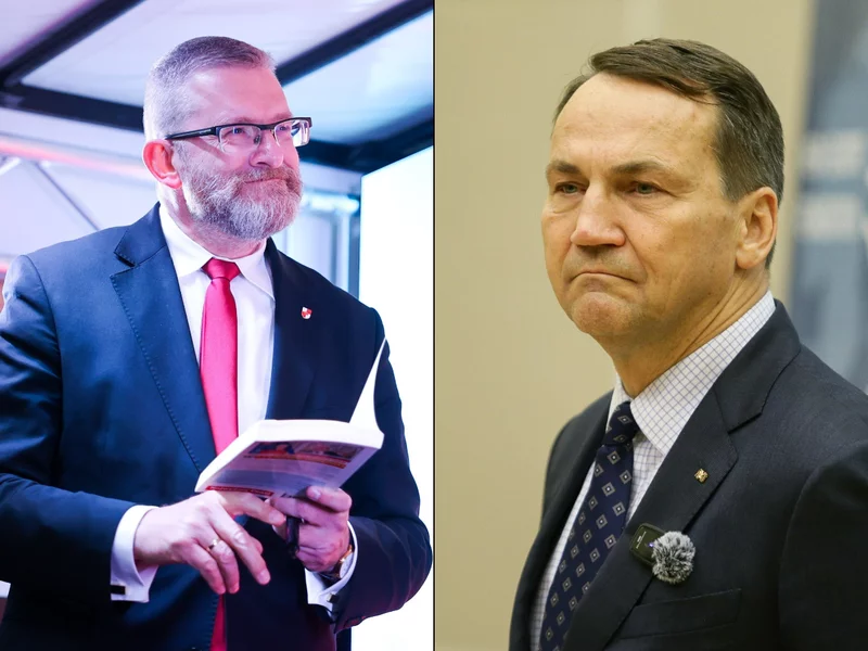 Braun z Walusiem na meczu. Reakcja Sikorskiego