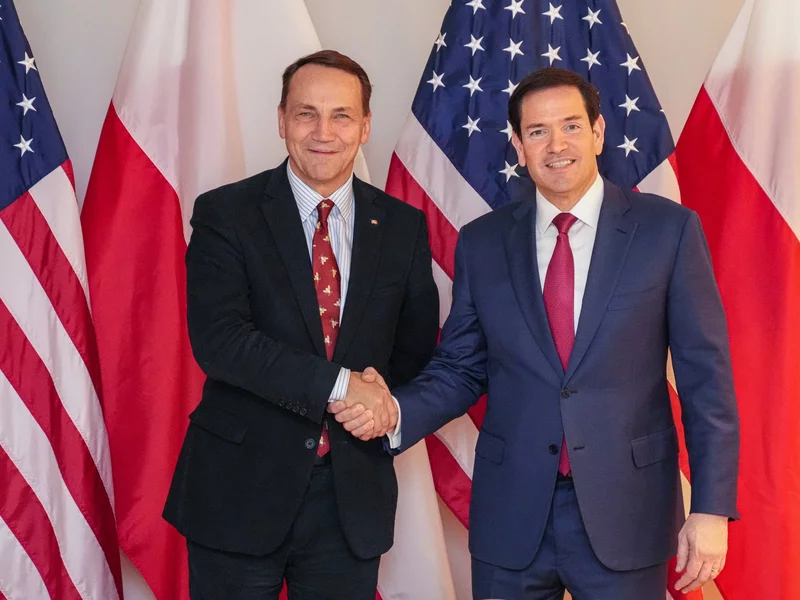 Sikorski podziękował Rubio. Spotkali się w Niemczech