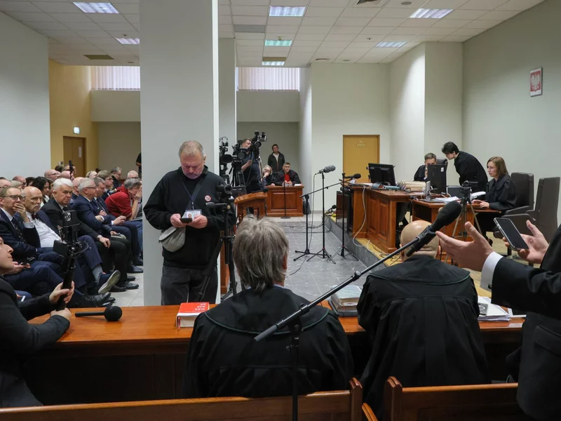 Braun stanął przed sądem. "Sąd wyrzuca większość świadków"