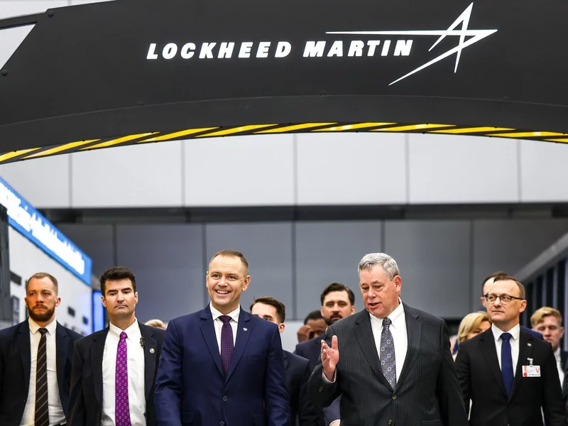 Nawrocki w zakładach Lockheed Martin