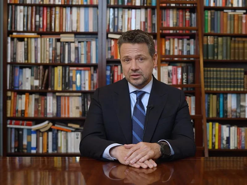 Trzaskowski: Prezydent bierze nie wiadomo ile na klatę, a musi dać sobie w nos