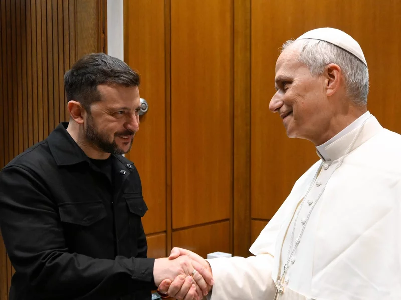 Zełenski napisał list do papieża. Prośba o pomoc