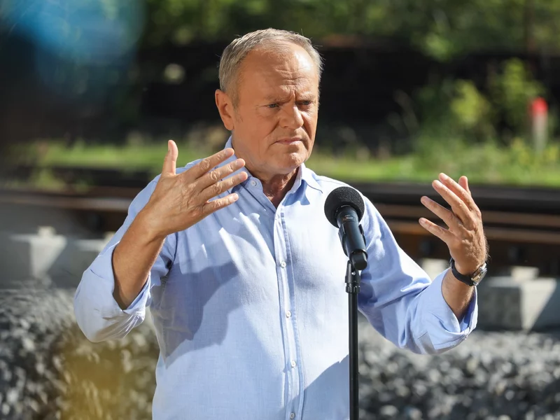 "Każdy, kto zaryzykuje taką prowokację". Tusk mówi o "działaniach kinetycznych"