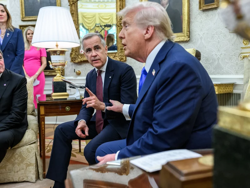 Wojna celna. Premier Kanady przeprosił Trumpa