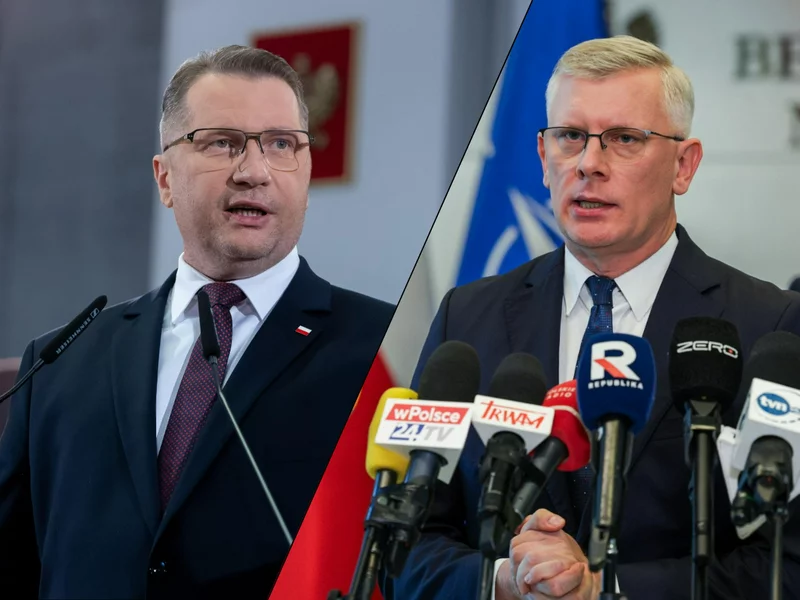 Czarnek wita Cenckiewicza. 