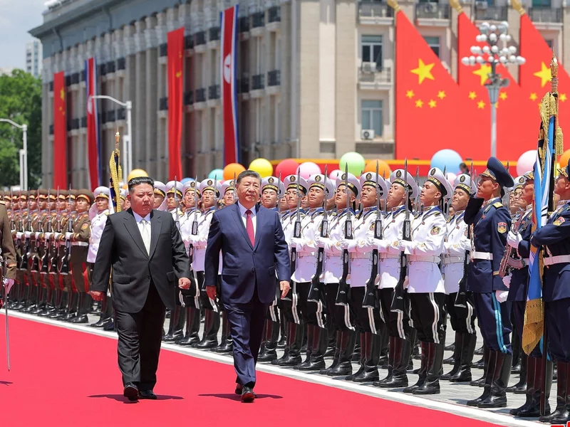 Xi Jinping odbył wizytę państwową w Korei Północne
