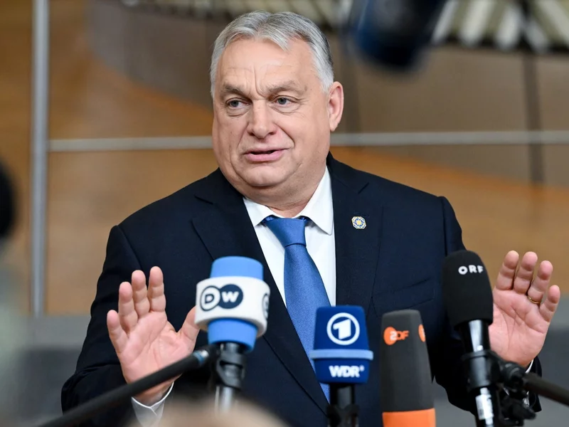 "To takie proste". Orban zaskoczył dziennikarzy