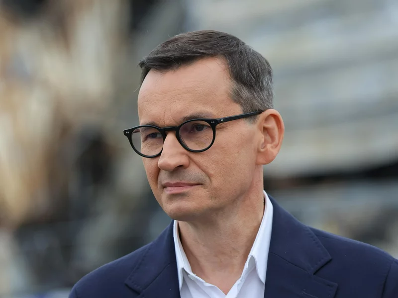 Morawiecki u powodzian. "To, co zobaczyłem dziś na Dolnym Śląsku woła o pomstę do nieba"