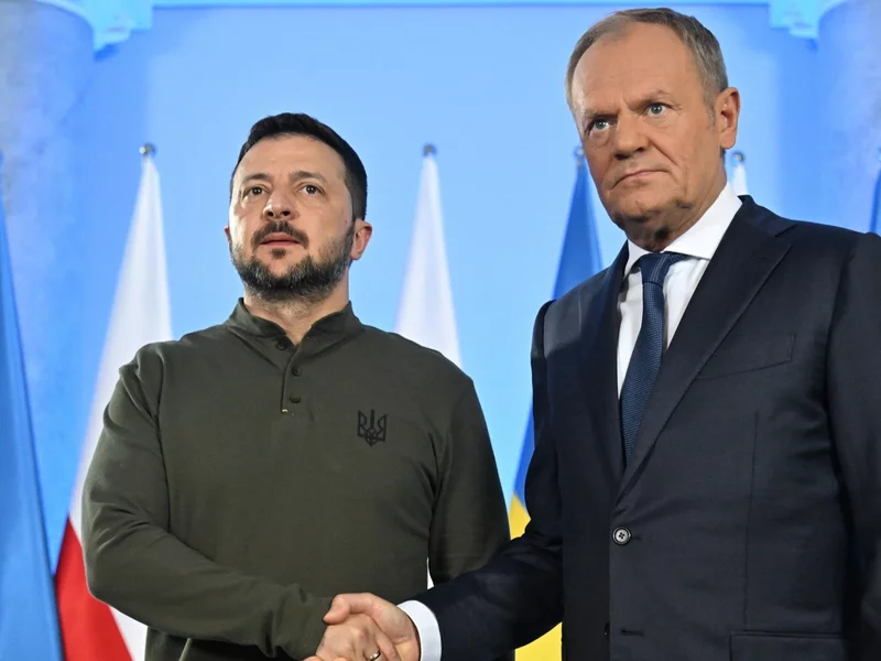 Tusk i Zełenski spotkają się dzisiaj w Warszawie