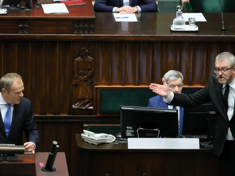 "Braun i Tusk znakomicie się uzupełniają". Zaskakujące słowa posła PiS