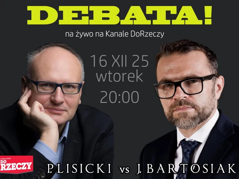 Debata Lisicki - Bartosiak. Zapraszamy na Kanał Do Rzeczy