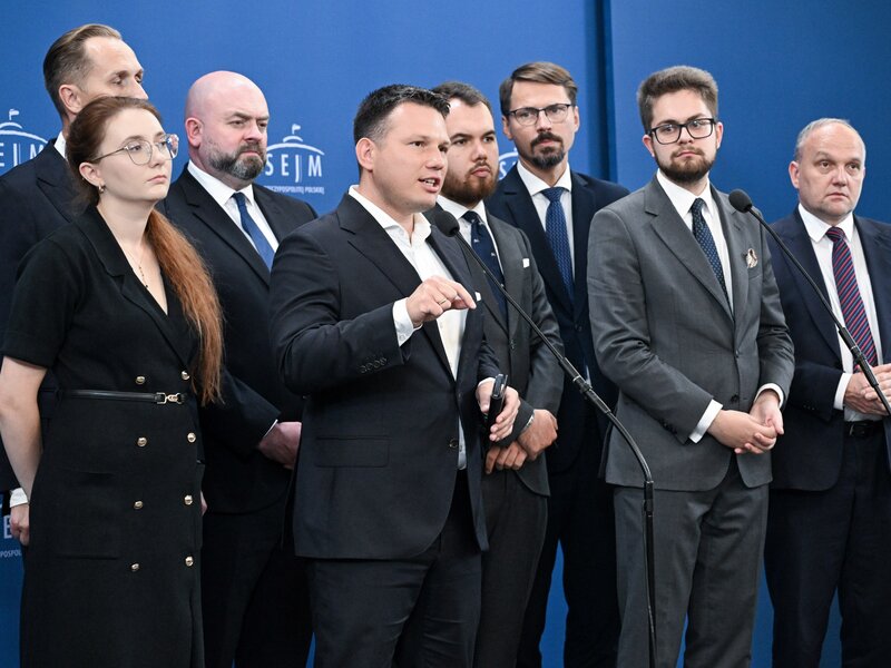 "Nie zazdroszczę Malarzowi". Rzecznik Konfederacji skomentował nowy sondaż