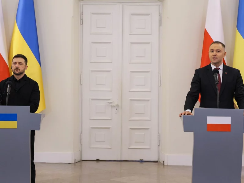 Nawrocki poruszył przy Zełenskim temat, którego wielu czołowych polityków unika