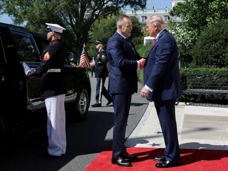 Nawrocki: Zaprosiłem prezydenta Trumpa do Polski