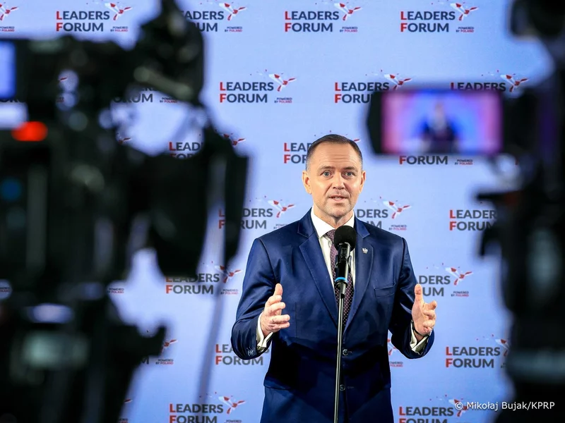 Nawrocki wbił szpilę TVP. Pojawiła się odpowiedź