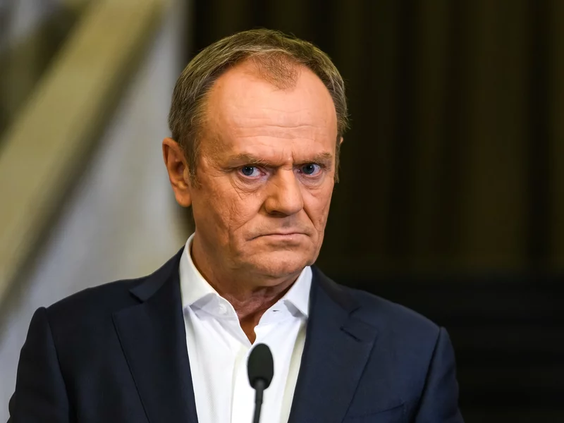 "Antypolskie gesty Ukraińców". Tusk wskazał winnych