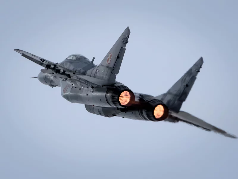 Polskie myśliwce przechwyciły rosyjski samolot. Komunikat wojska