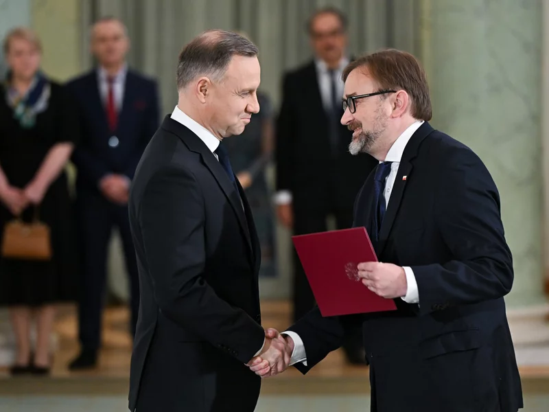 Różna polityka Dudy i Nawrockiego wobec Ukrainy? "Napotykał na problemy"