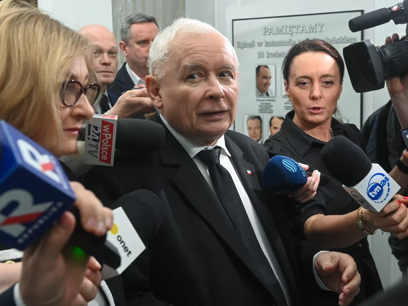 Jarosław Kaczyński pozitivno ocenil odpoved rodea v Gliwicah