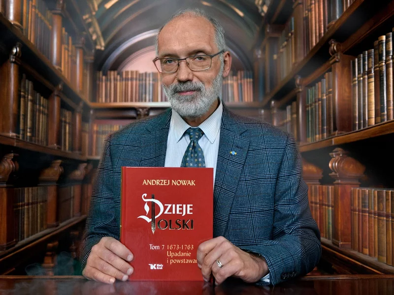 Prof. Andrzej Nowak i premiera siódmego tomu „Dziejów Polski”.