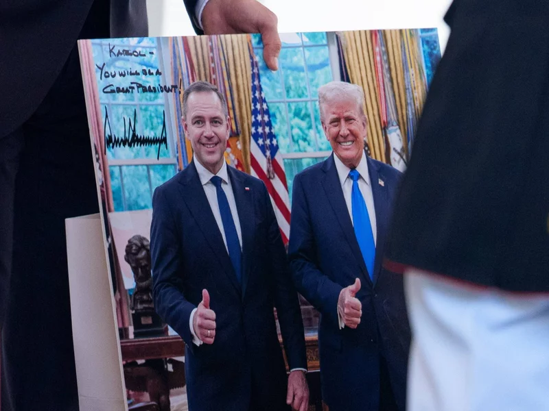 To on namówił go do poparcia Nawrockiego. Trump ujawnił nazwisko