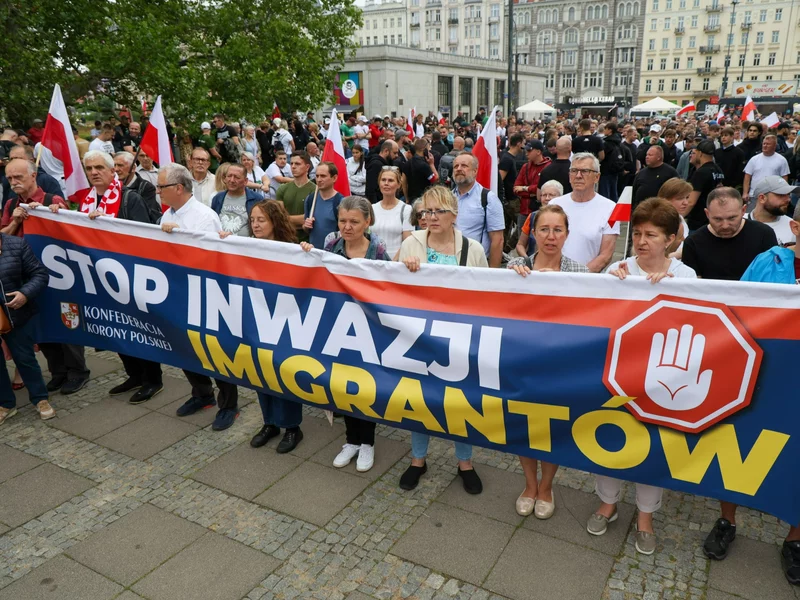 "Żadnej imigracji, żadnej integracji". Polacy masowo wyszli na ulice