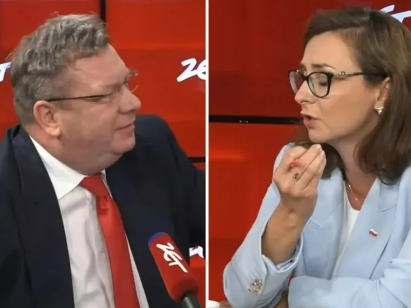 "Facet w krótkich spodenkach", "KPRP wybrała skandal". Ostra dyskusja w studiu