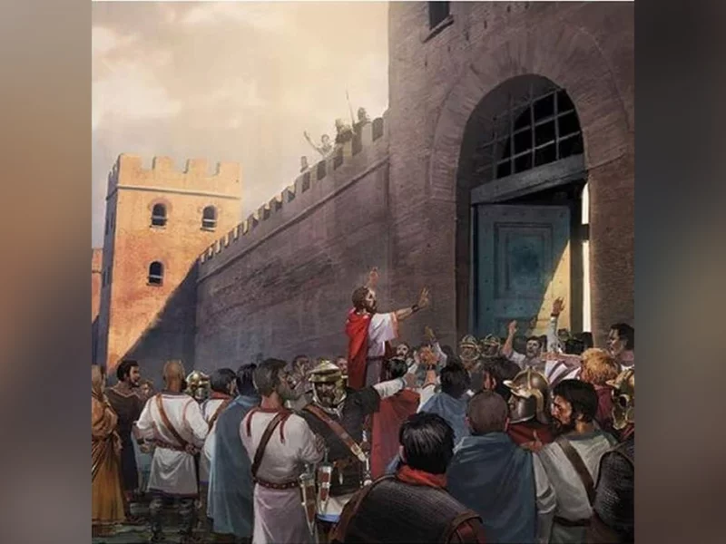 Cesarski tron na licytacji. Zaczęło się od suto zakrapianego przyjęcia