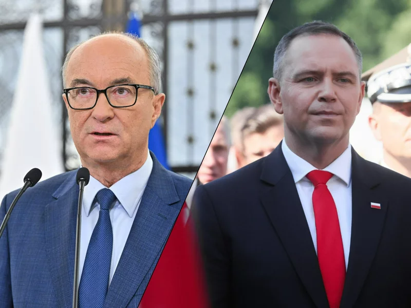 Czarzasty zwrócił się do Nawrockiego. "Może niech pan, panie prezydencie"...