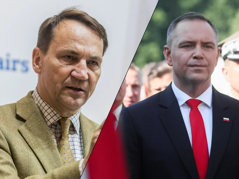 "Zamiast interweniować u swego patrona". Sikorski uderza w Nawrockiego