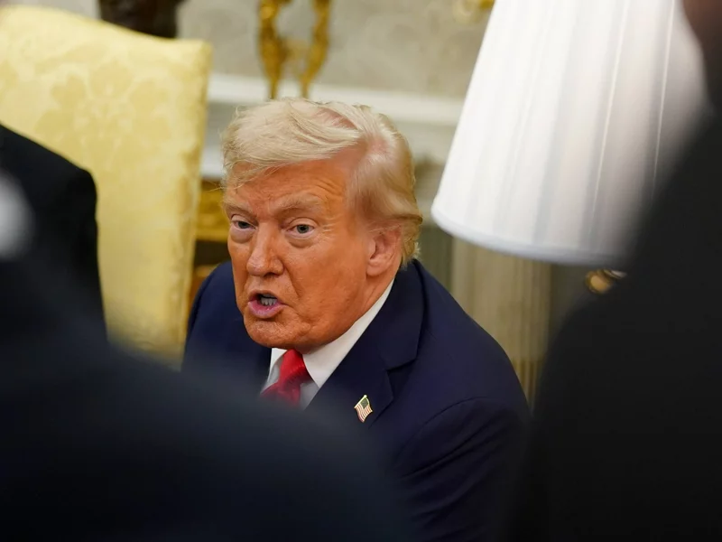 Trump pytany o sprawę Epsteina. "Oszustwo Demokratów, które nie ma końca"