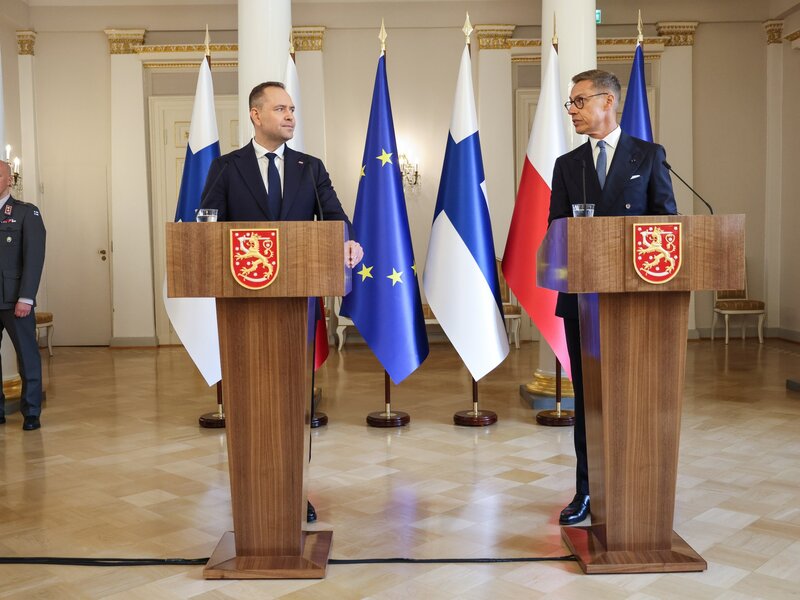 Nawrocki ostrzega w Helsinkach: Putin jest na to gotowy